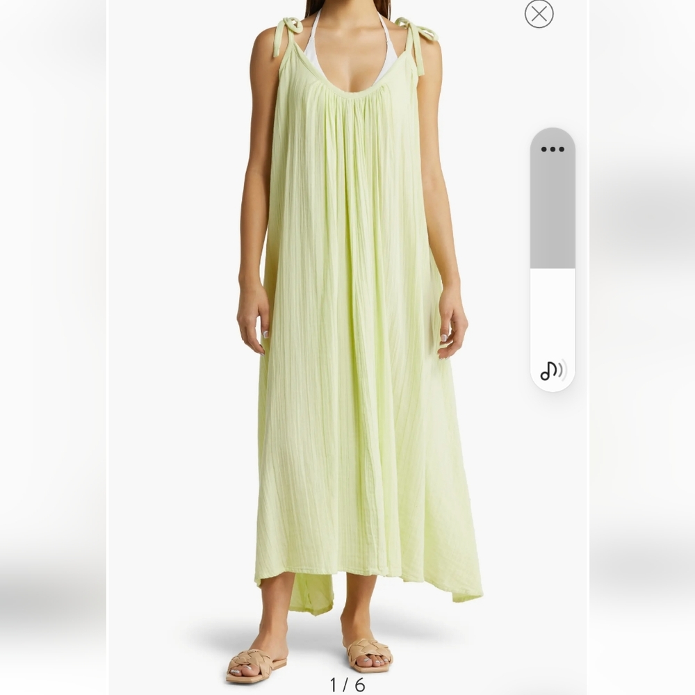 Elan Tie Strap Maxi Dress